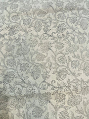 Xelora Block Print Handloom Linen Fabric
